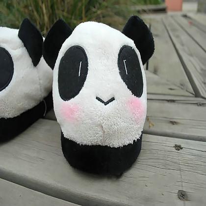 Cute Panda Women's Slippers Animal..