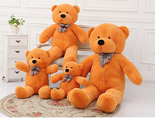 Cuddly Huge Plush Stuffed Teddy Bear Toy Doll,christmas Gift For Children And Adult (120cm, Light Brown)