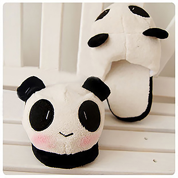 Cute Panda Women's Slippers Animal Slippers Panda Pattern Slippers 35-38 For Women Size